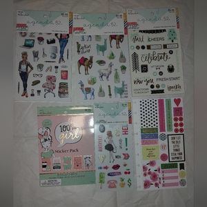 Used sticker bundle the paper studio (relisted)